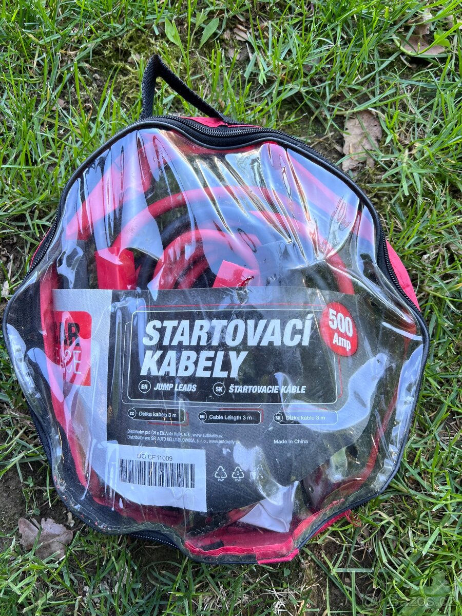 Startovací kabely 500 Amp 3m