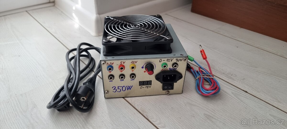 Laboratorní spínaný zdroj 350W Do 60km dovoz zdarma