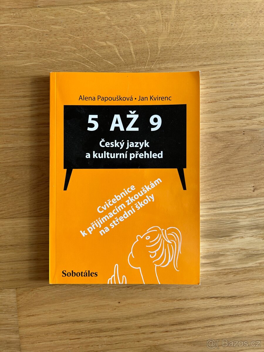 Učebnice pro přijímačky z češtiny.