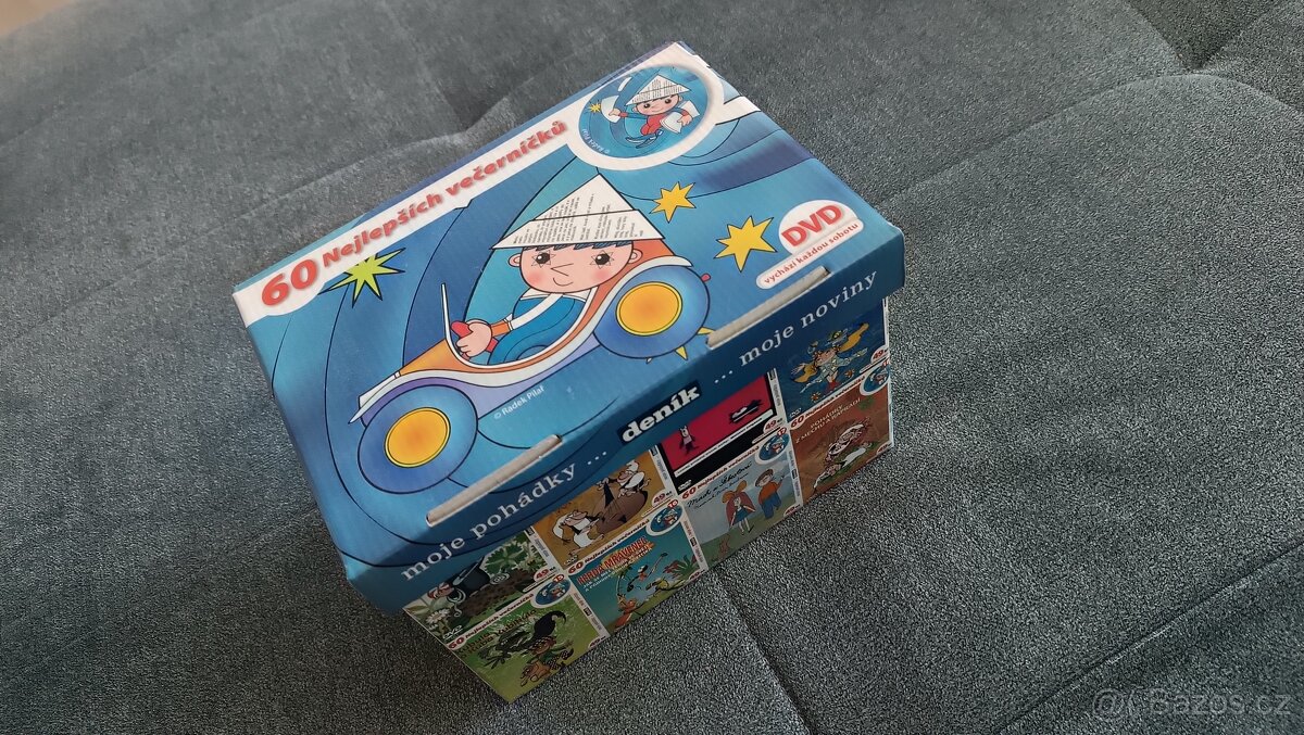 Večerníčkový BOX DVD - kolekce 60 večerníčků na DVD