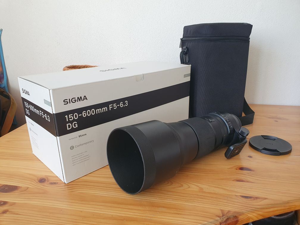 Sigma 150-600 mm f/5-6,3 DG OS HSM Contemporary pro Canon