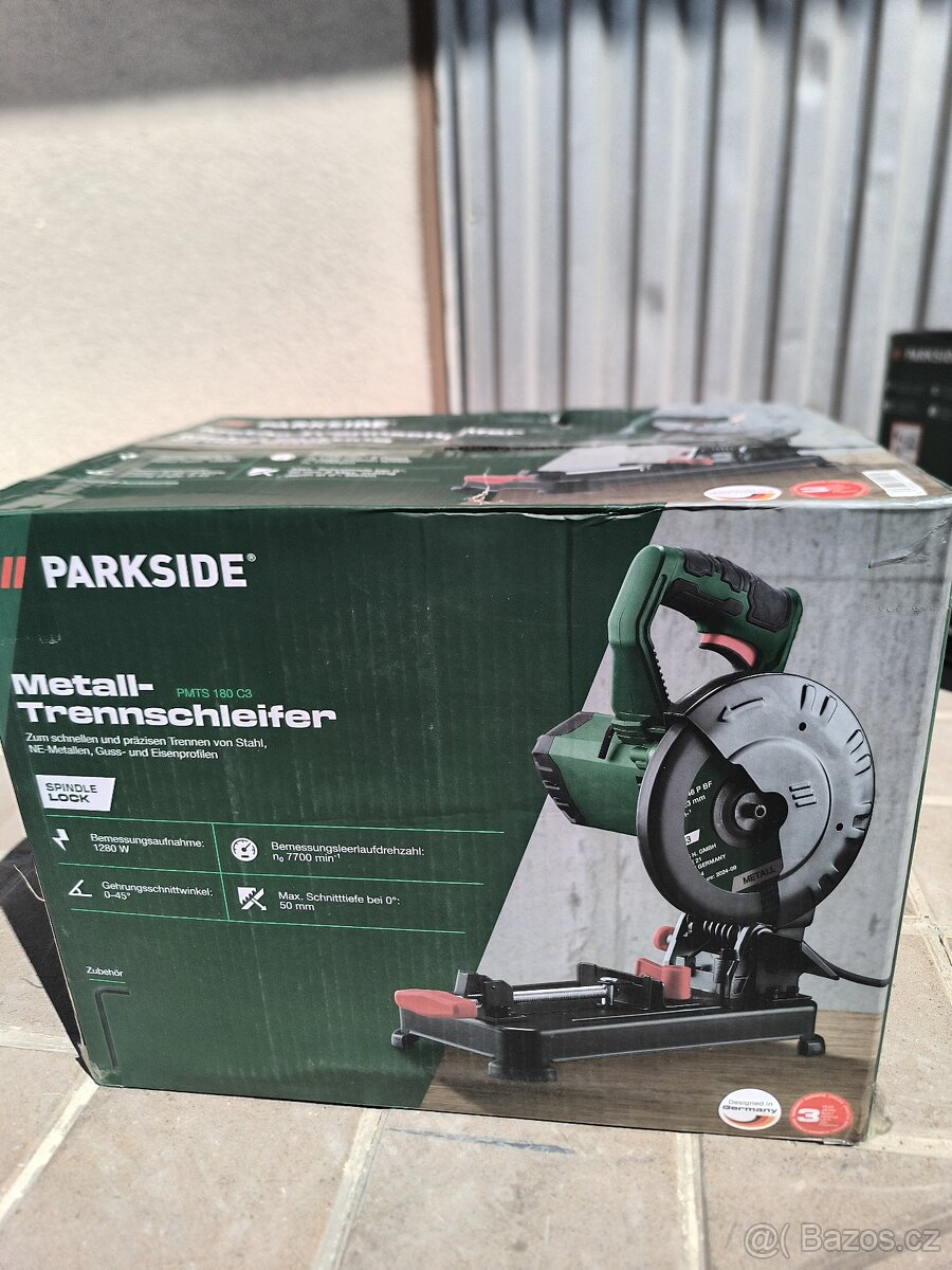Parkside režná bruska na kov