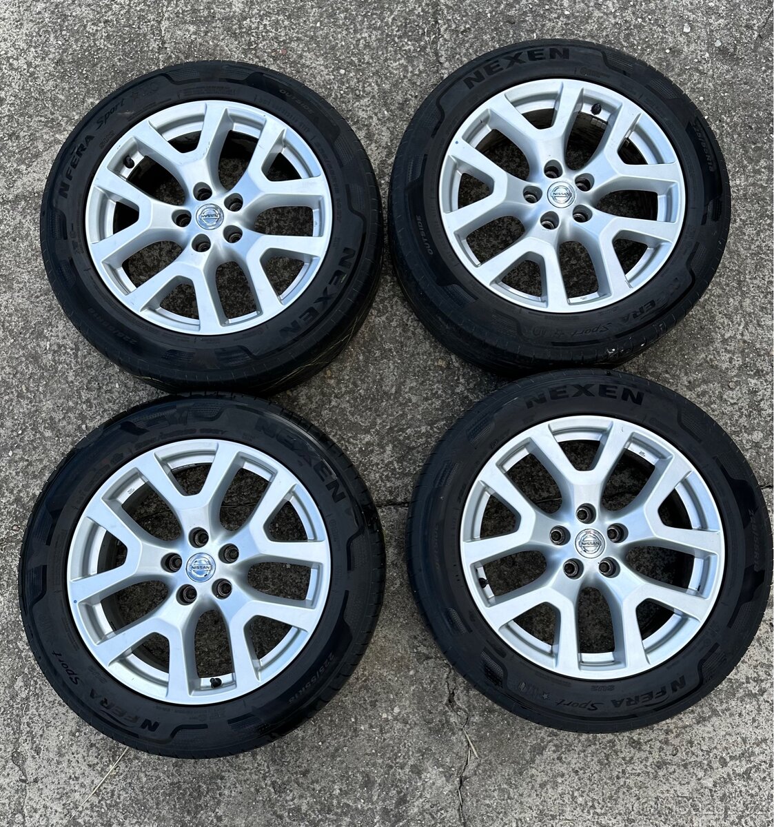 Kola Nissan r18 5x114.3