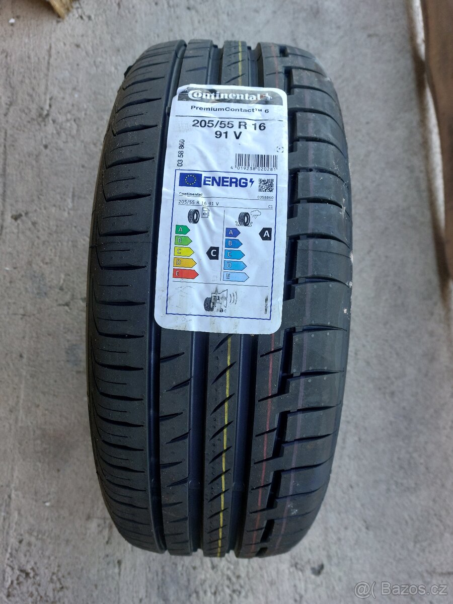 letní pneumatiky Continental premium contact 6
