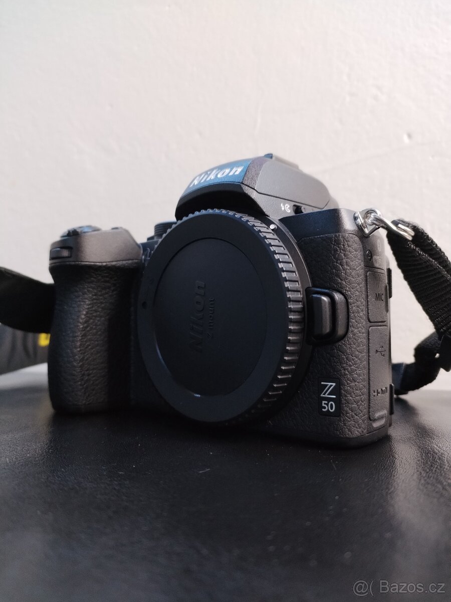 nikon z50 + objektivy 16-50mm a 50-250mm + příslušenství