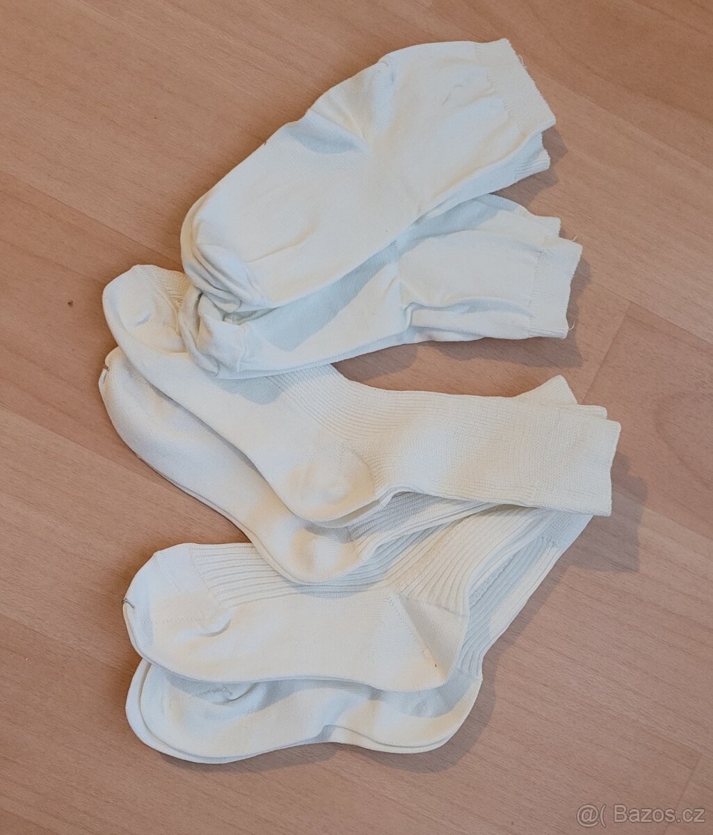 ponožky bílé NOVÉ
