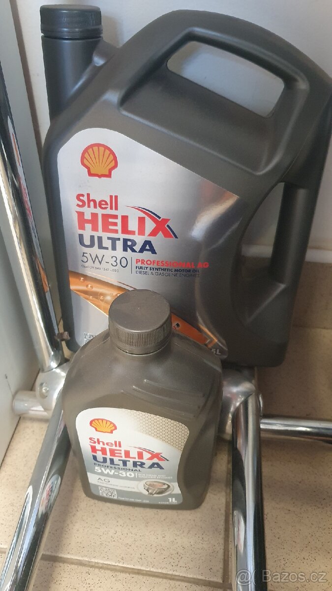 5+1 litry oleje Shell 5W30