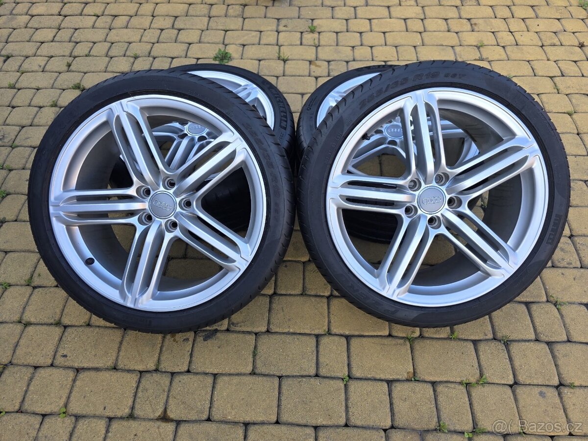 Alu kola letní sada 5x112 19" 8.5J ET48 Audi A6 C6