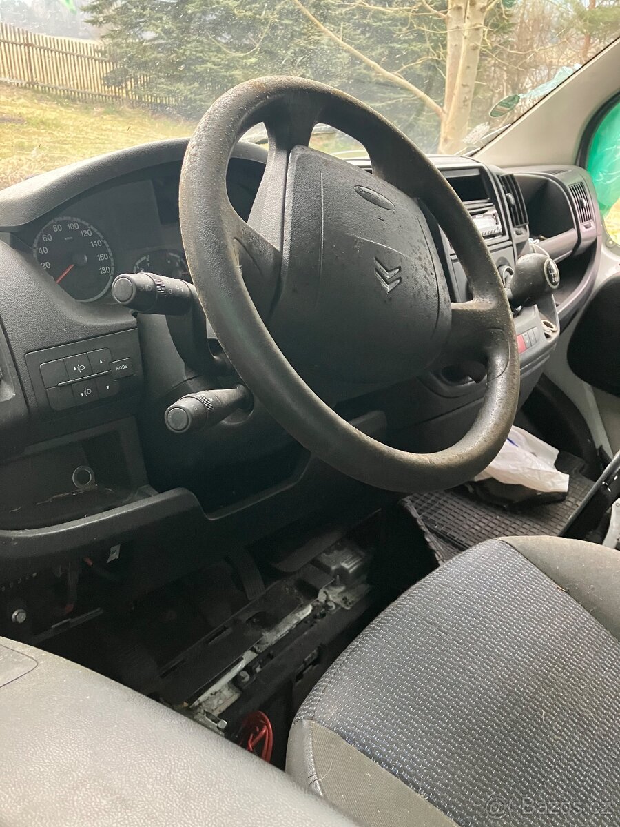 Citroen jumper plachta