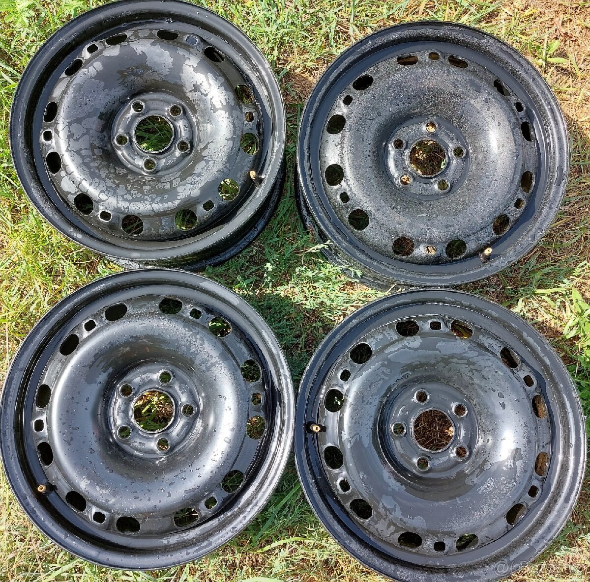 15" SADA DISKŮ FABIA 6JX15 5X100 ET43 ŠKODA VW SEAT