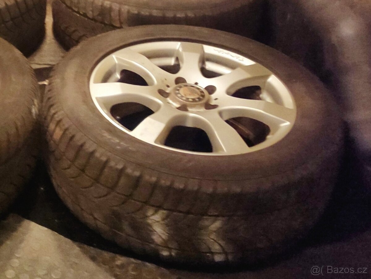 16" kola Mercedes C - W203 s letními pneu