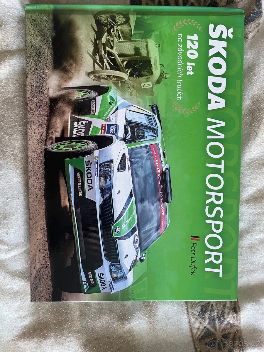 Kniha škoda motosport 120 let