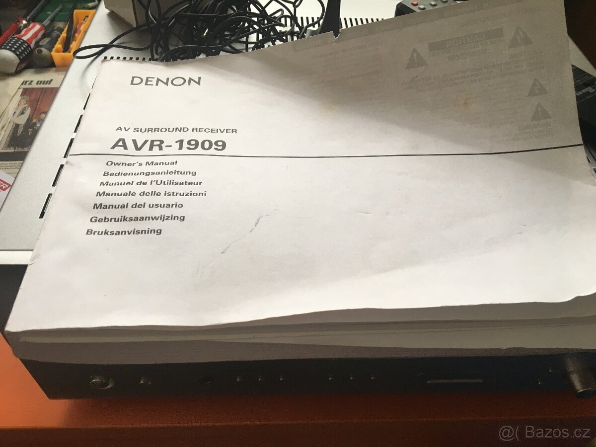Denon AVR-1909 Surround Receiver  			