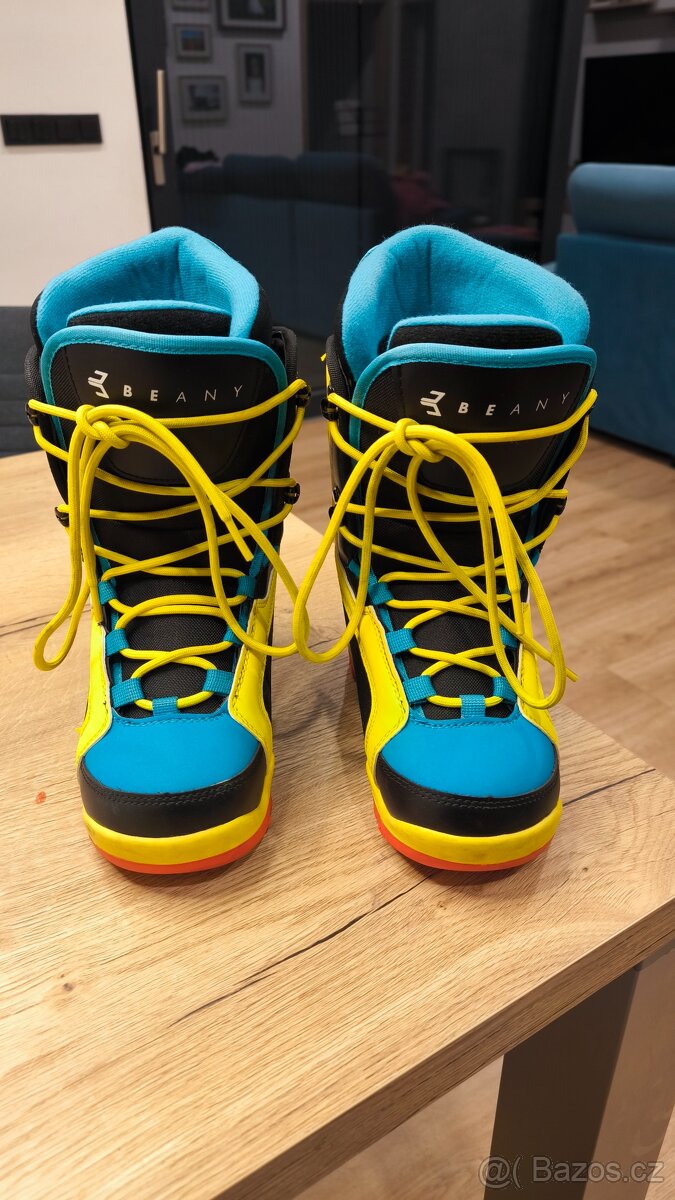 Dětské boty na snowboard 34