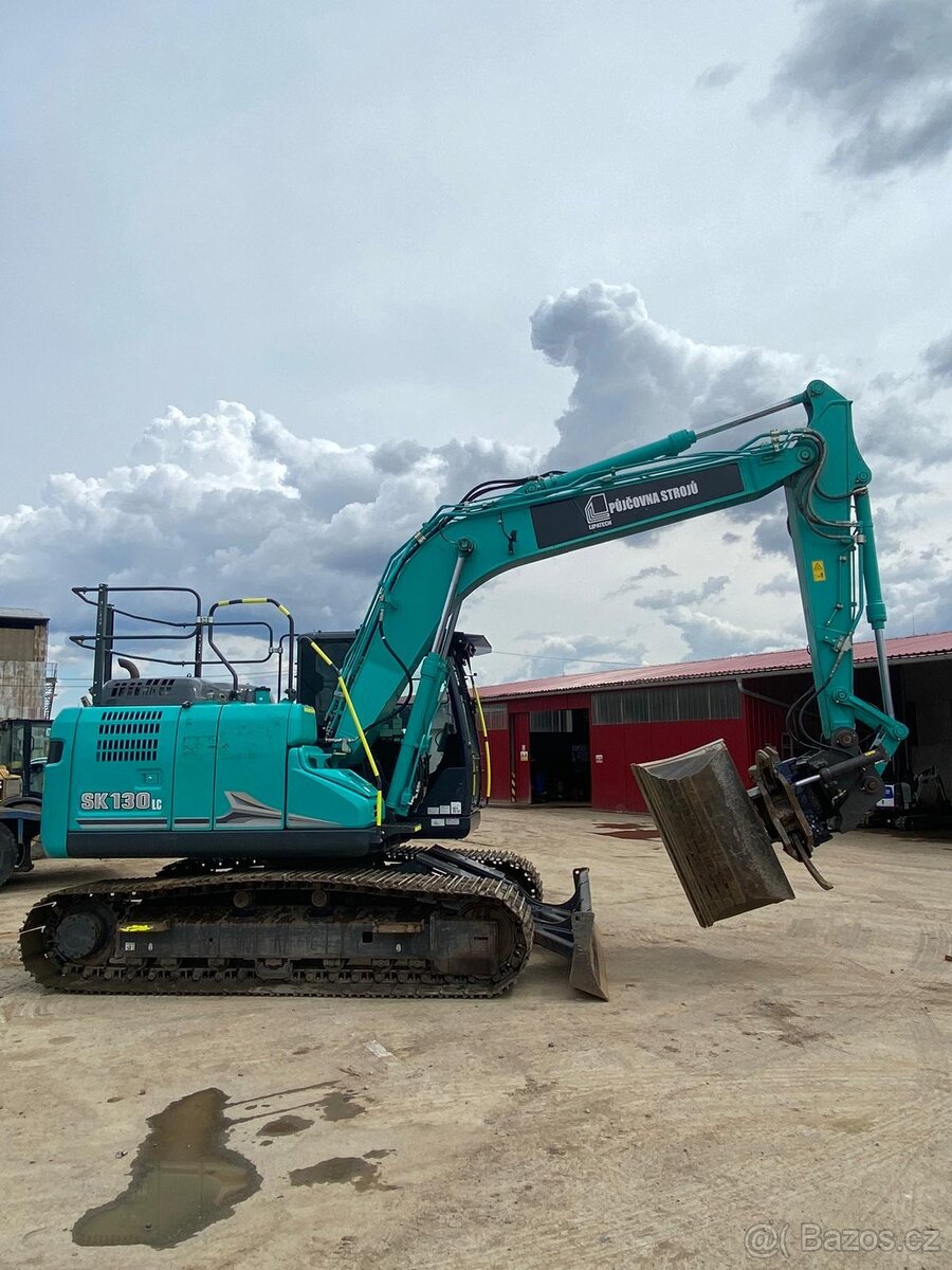Pásový bagr KOBELCO SK130LC-11 + TILTROTÁTOR SMP