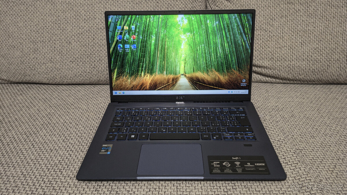 Acer Swift 3 EVO /i7-1165G7, 16GB RAM, 256GB NVMe SSD/