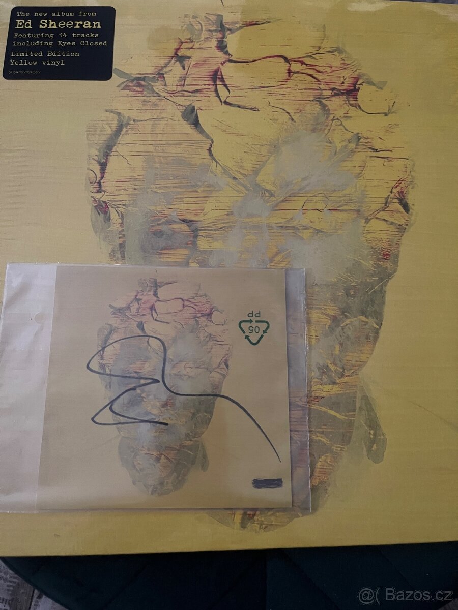 Ed Sheeran - Vinyl plus podpis