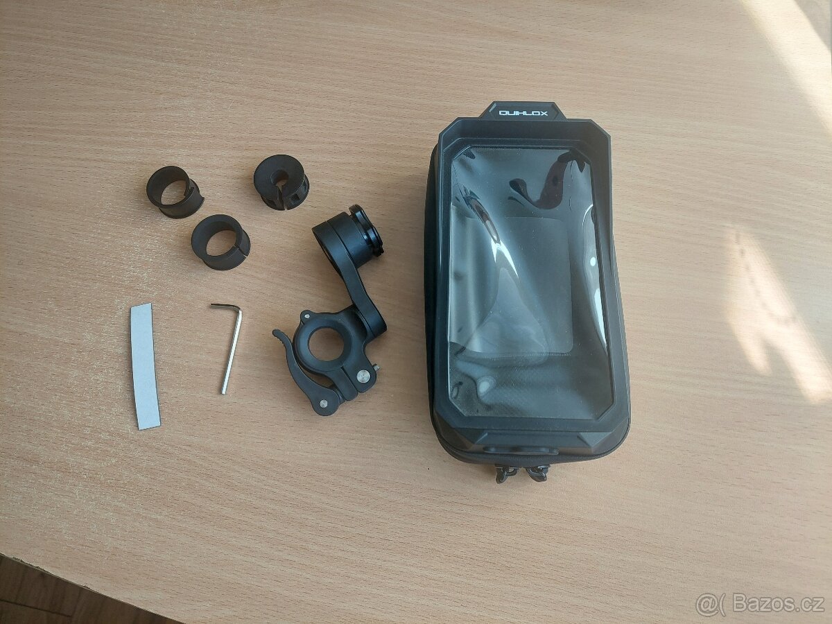 Držák mobilu na motorku kolo