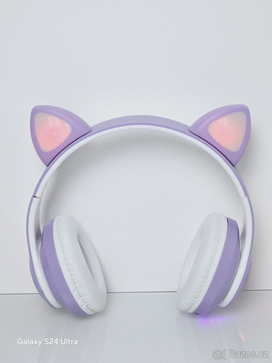 Dětská bluetooth bezdrátová sluchátka - nové