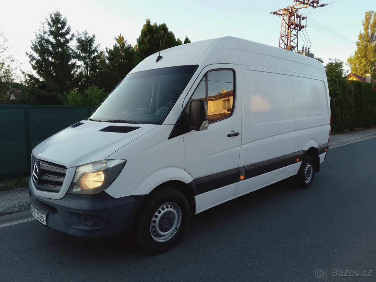 MERCEDES-BENZ SPRINTER 213 L2H2 rv7/2014,2,2,ČR,POJÍZDNÝDPH