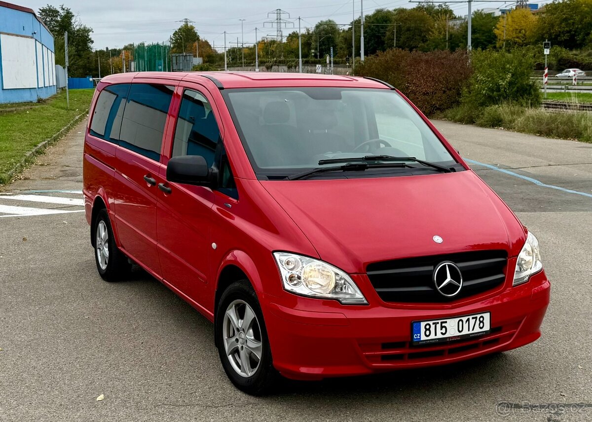 Mercedes-Benz Vito, servis pouze Mercedes, málo km