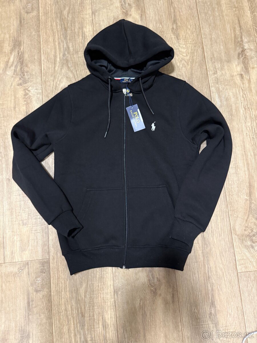 polo mikina na zip