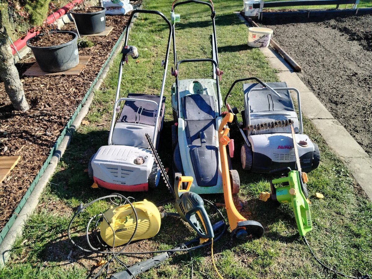 Zahradní nářadí.