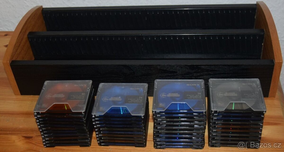 Minidisc MD minidisk box original HAMA na 82 MD + 30x MD