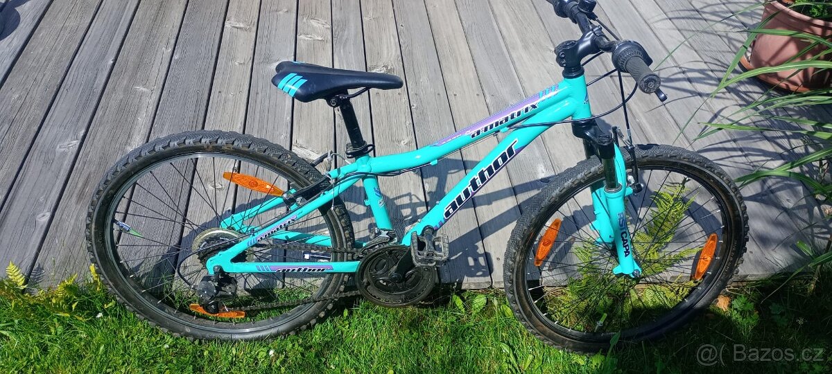 2x Author a-matrix, 24, stříbrný a tyrkysový