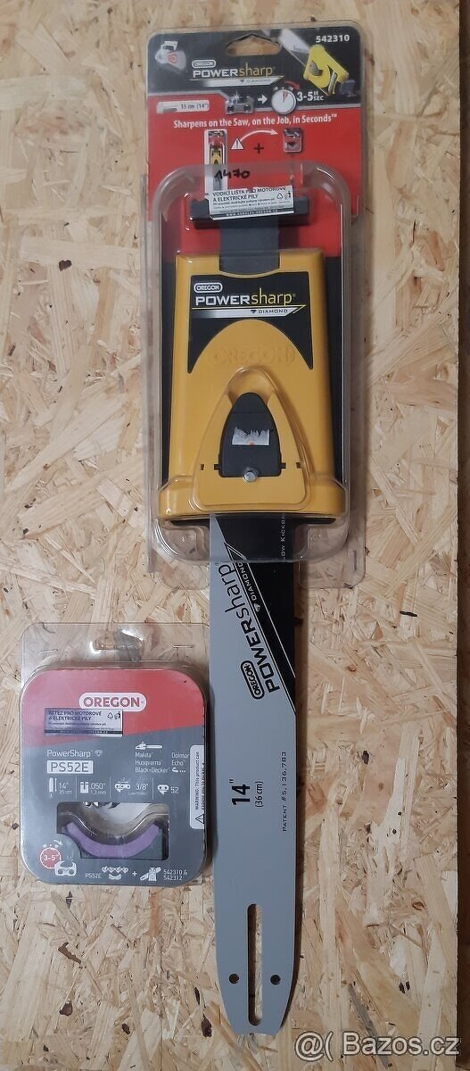 VODÍCÍ LIŠTA A ŘETĚZ OREGON PRO SAMOOSTŘÍCÍ SYSTÉM.