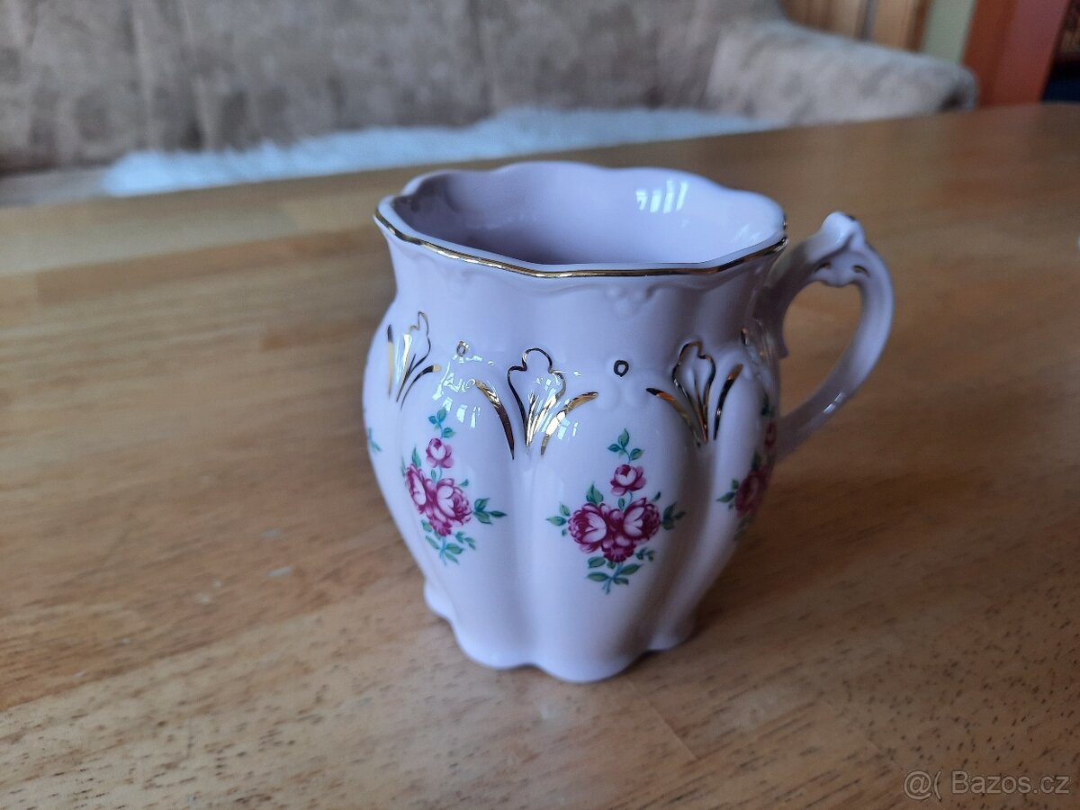 RŮŽOVÝ PORCELÁN - HRNEK