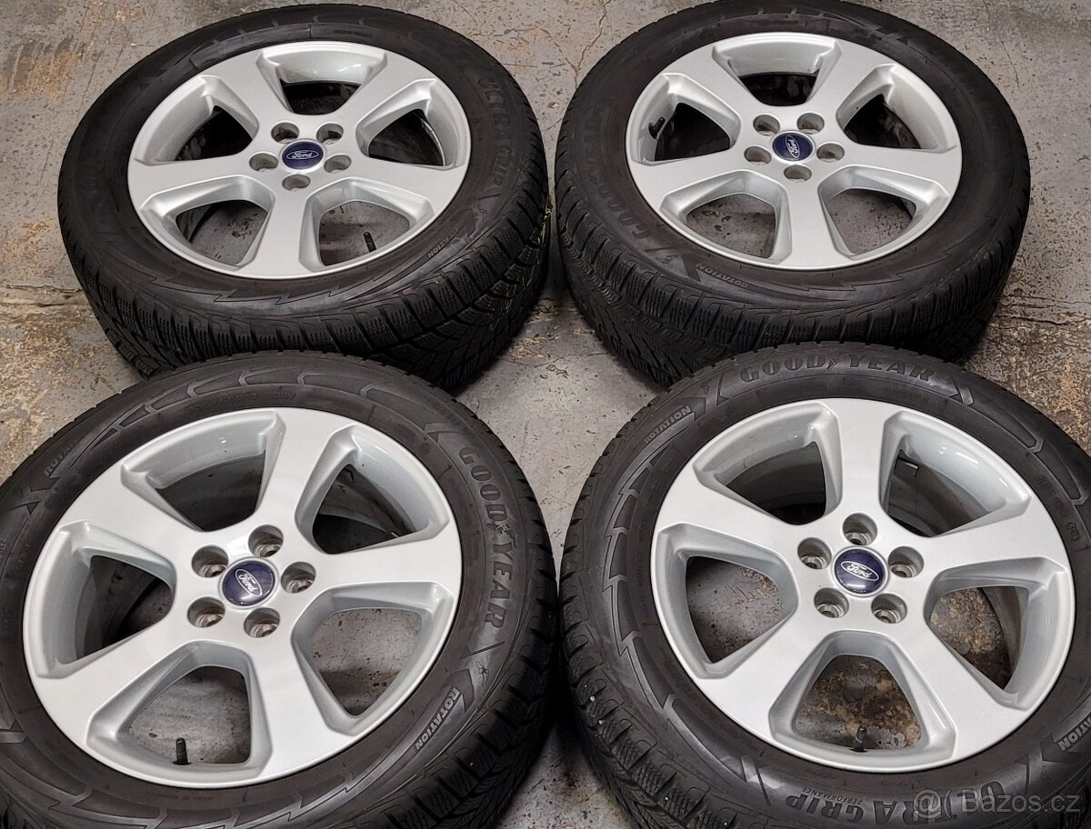 Ford S-max,Galaxy,17' alu disky,zimní GoodYear