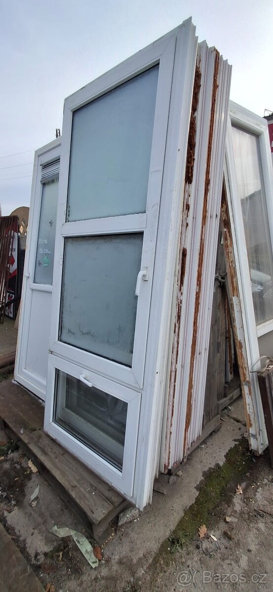 okno plastové 97x234 cm 2-dílné