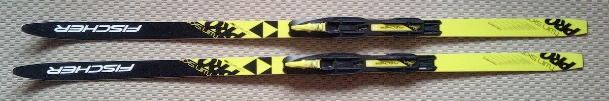 Běžecké lyže Fischer Twin Skin Pro JR 137cm