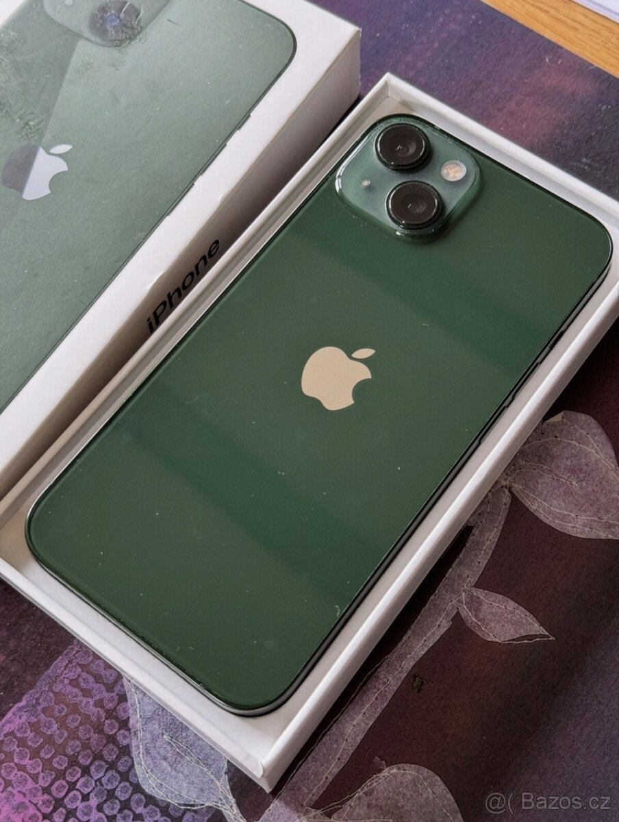 Apple iPhone 13 Mini Green 256GB, Top Stav