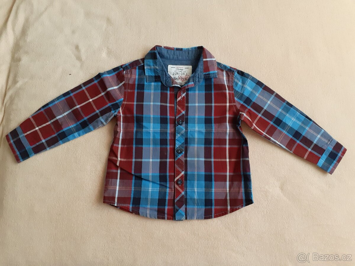 Chlapecká košile - vel 2-3 roky