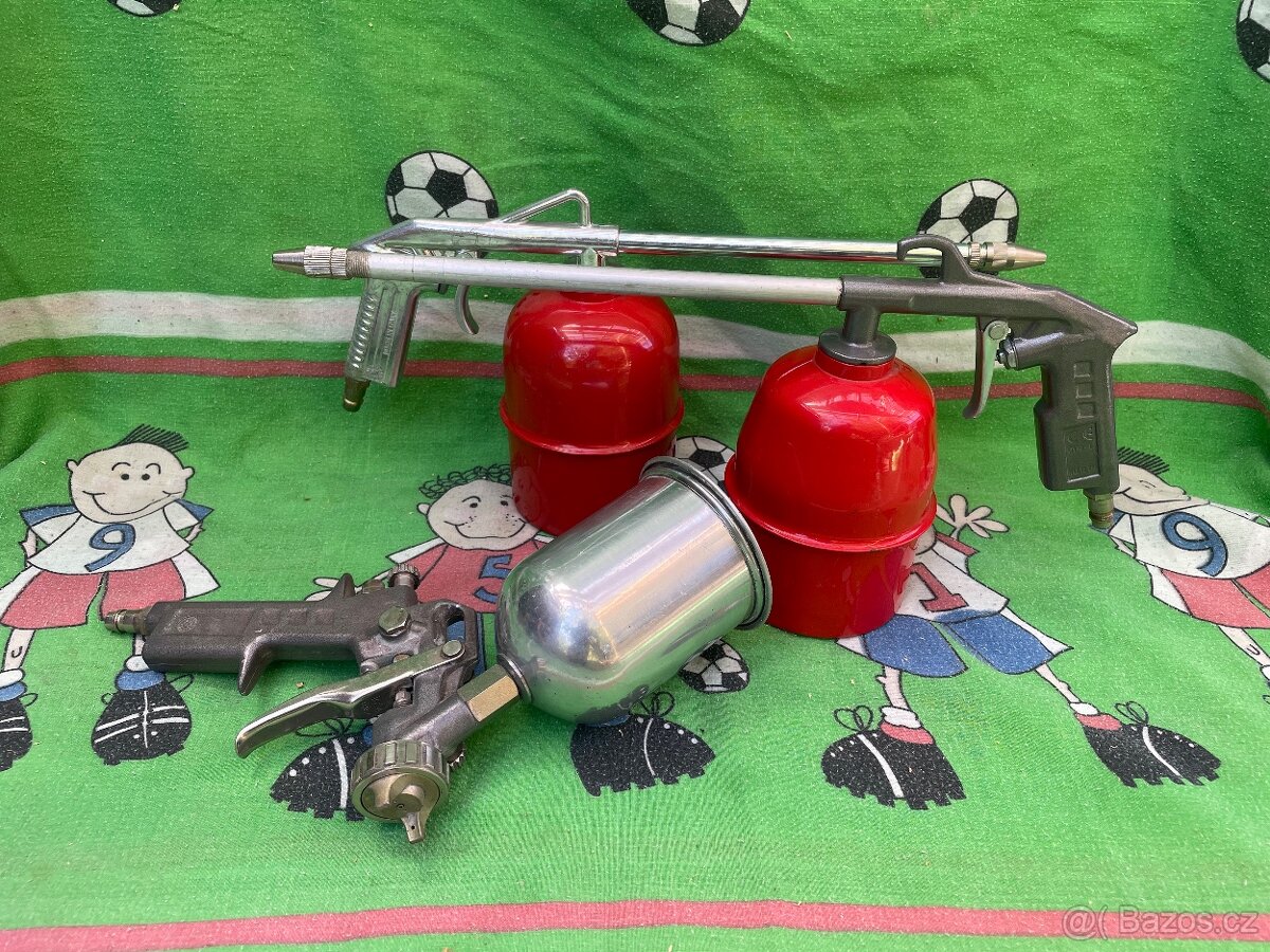 pistole stříkání/pískování