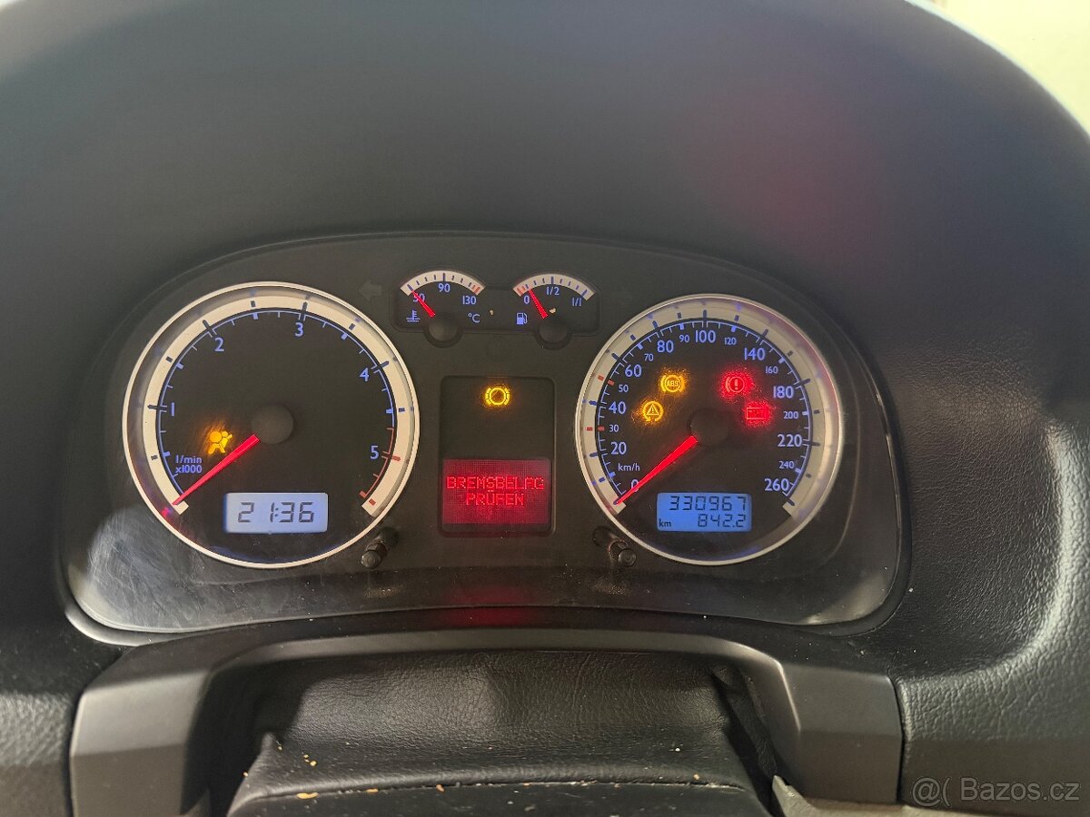 Budíky polodot Golf 4/Bora