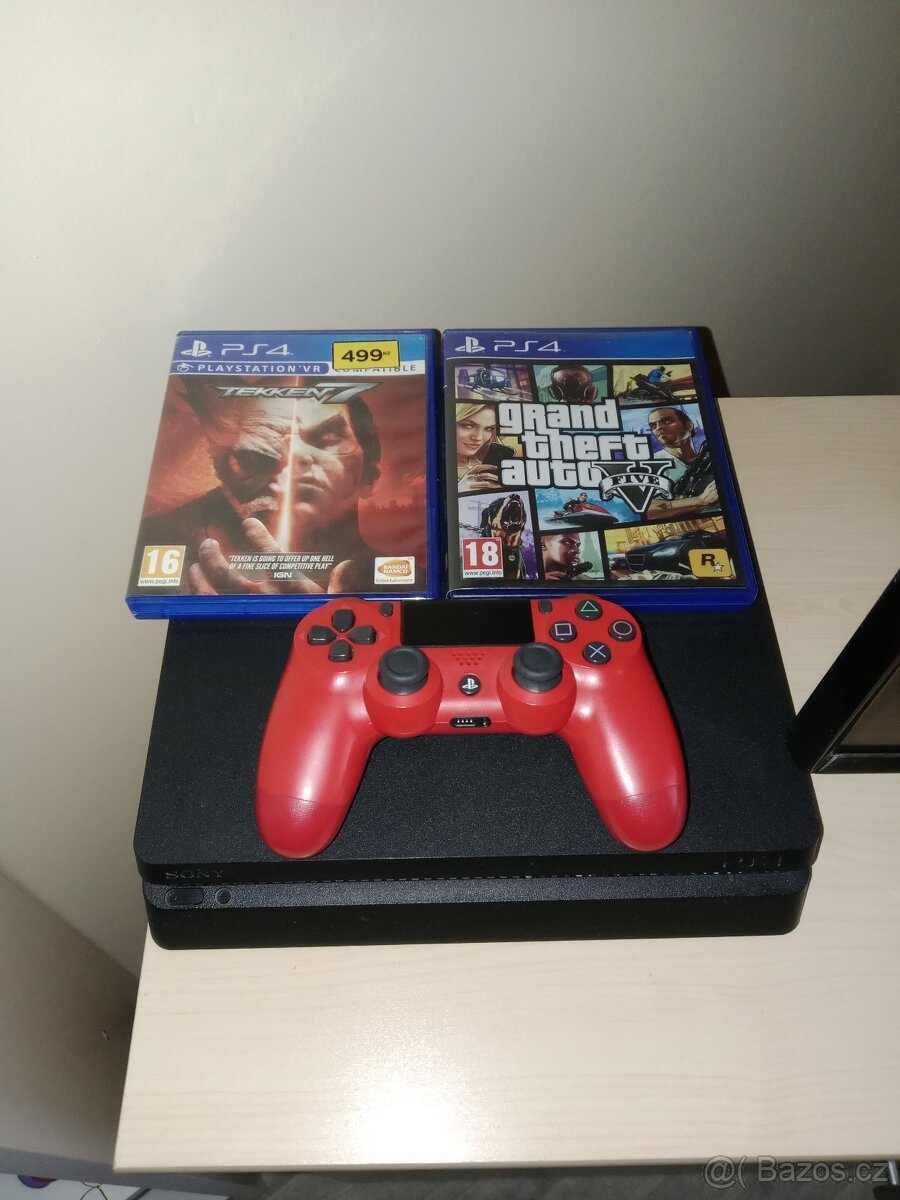Prodám ps4 Slim 500gb