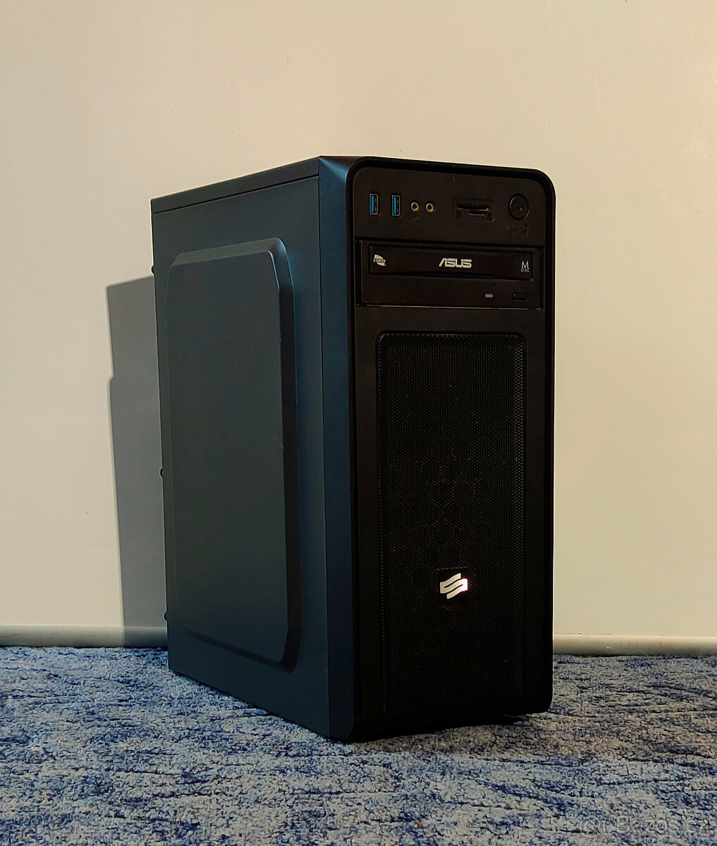 Počítačová skříň, SilentiumPC Brutus M10 černá