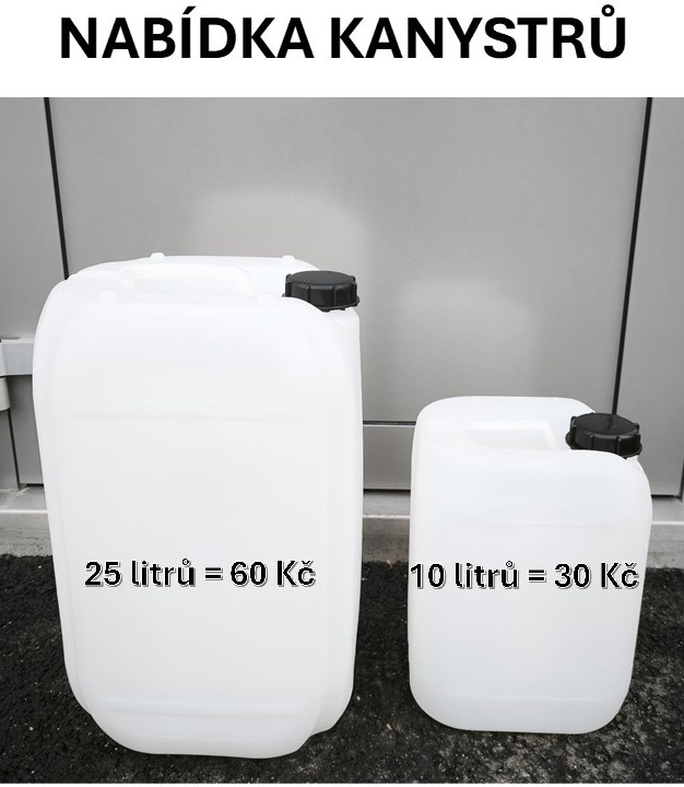 Nabídka kanystrů