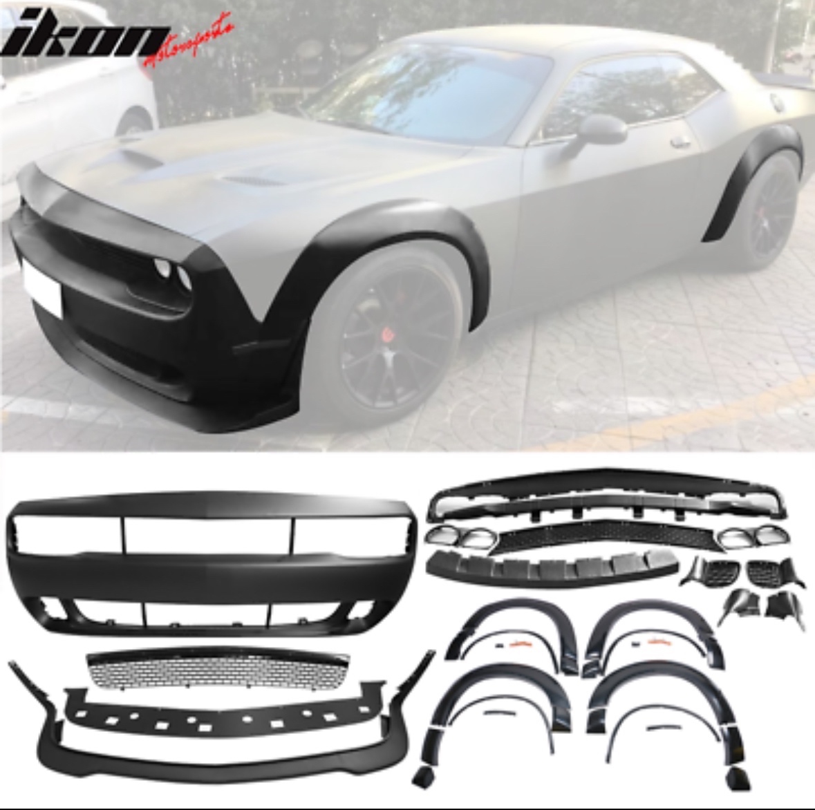 Predám bodykit widebody Dodge Challenger