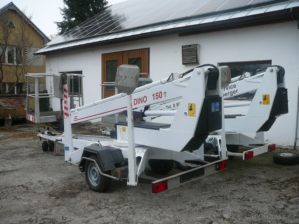 Přívěsná montážní plošina DINO 150T