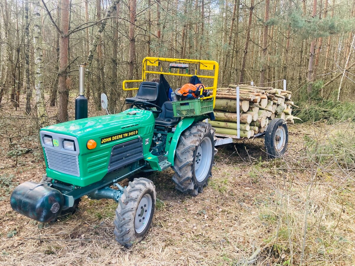 John Deere YM30HP, traktor, 4x4, uzávěrka