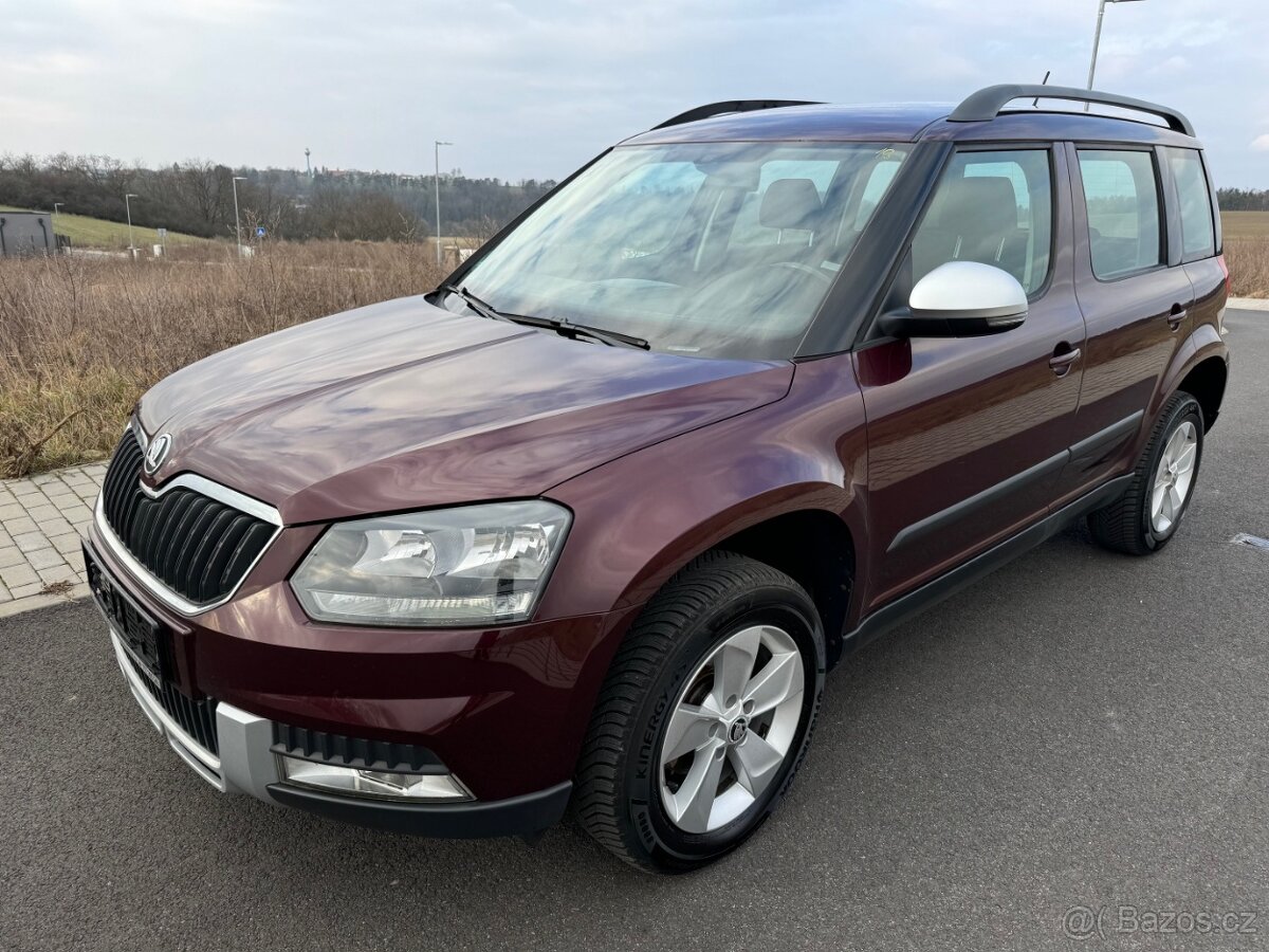 Škoda Yeti 2.0 TDI 4x4, tažné, alu