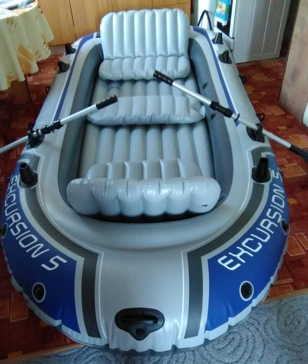 Nafukovací člun INTEX Excursion 5 Set Nový