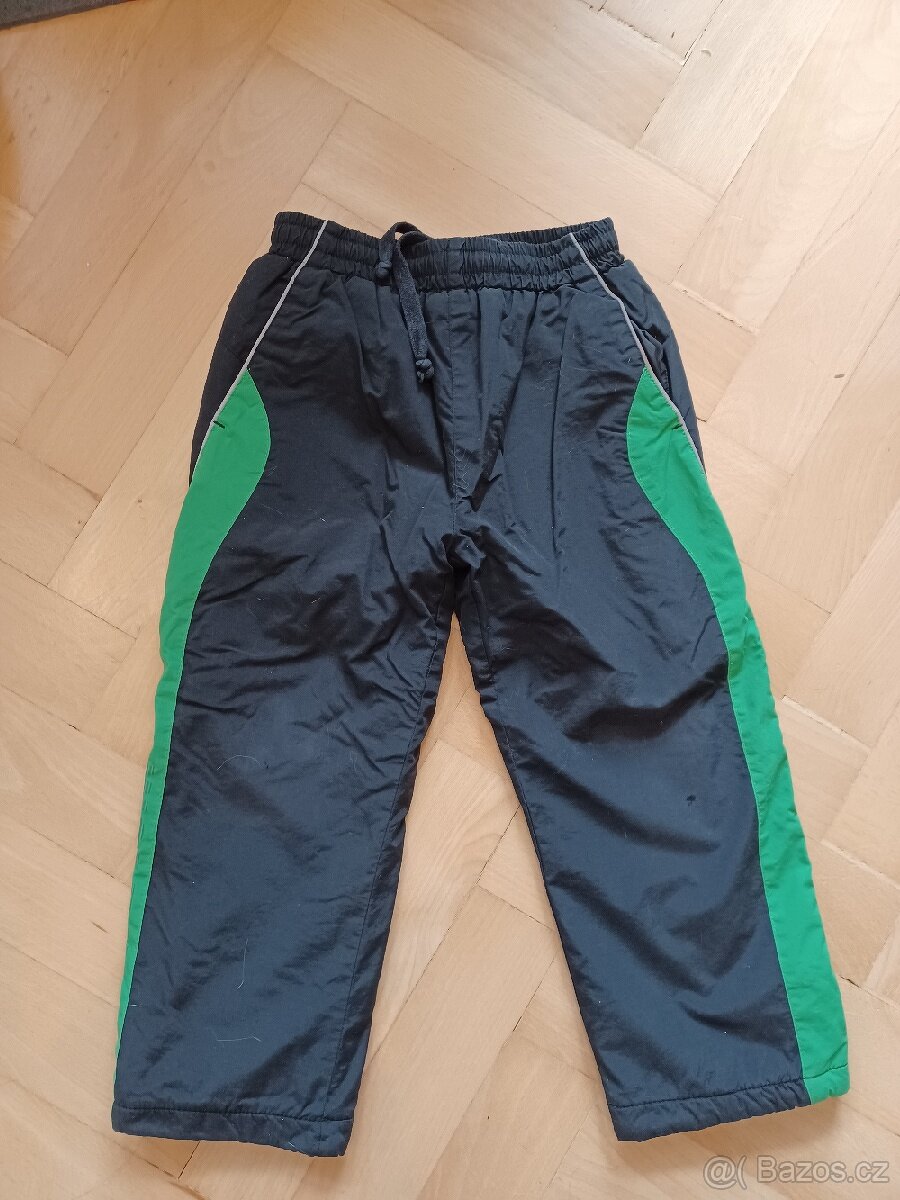 WOLF zimní šusťaky zateolené fleesem vel 110