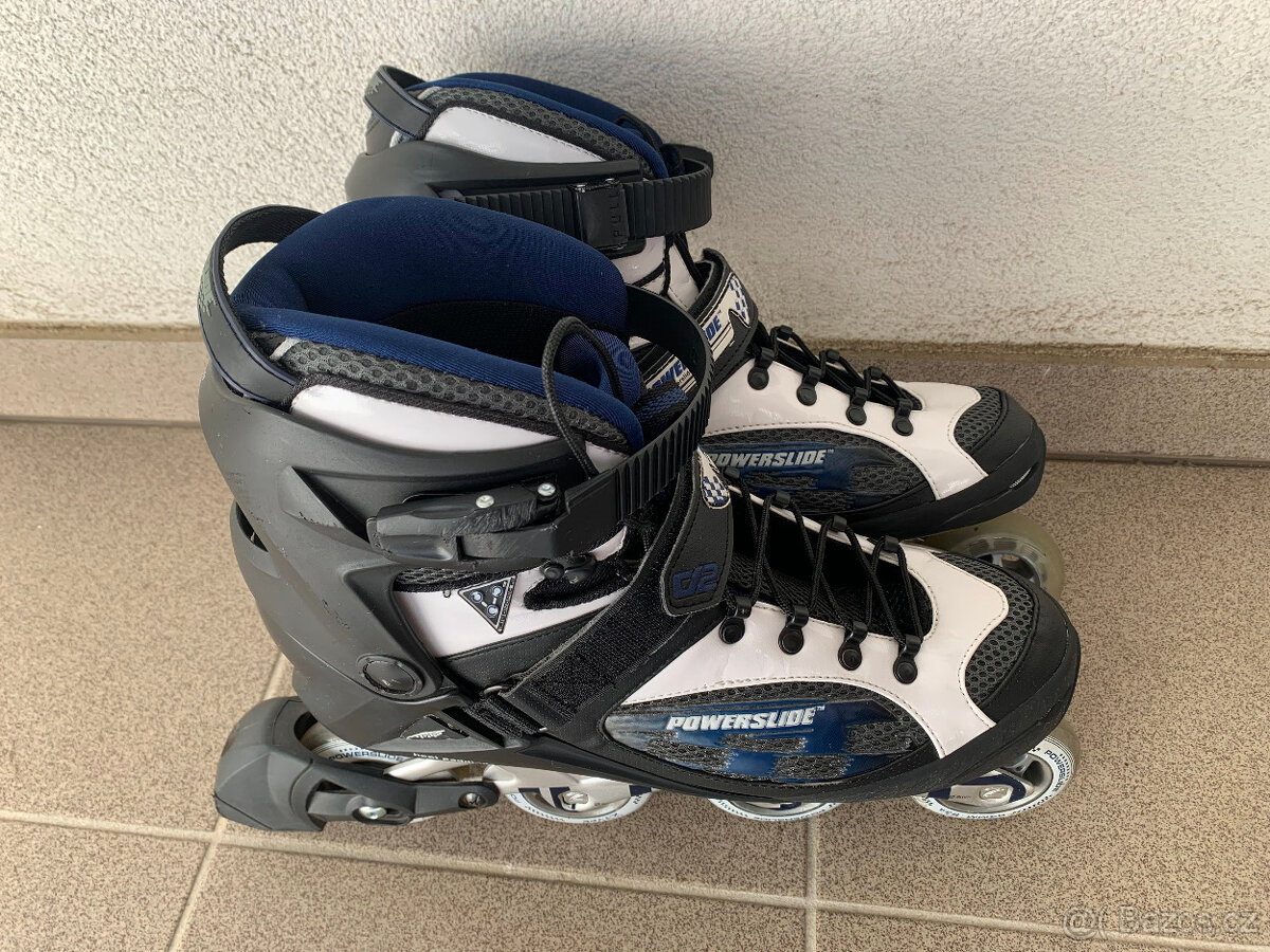 Inline pánské brusle č. 46 Powerslide + chrániče