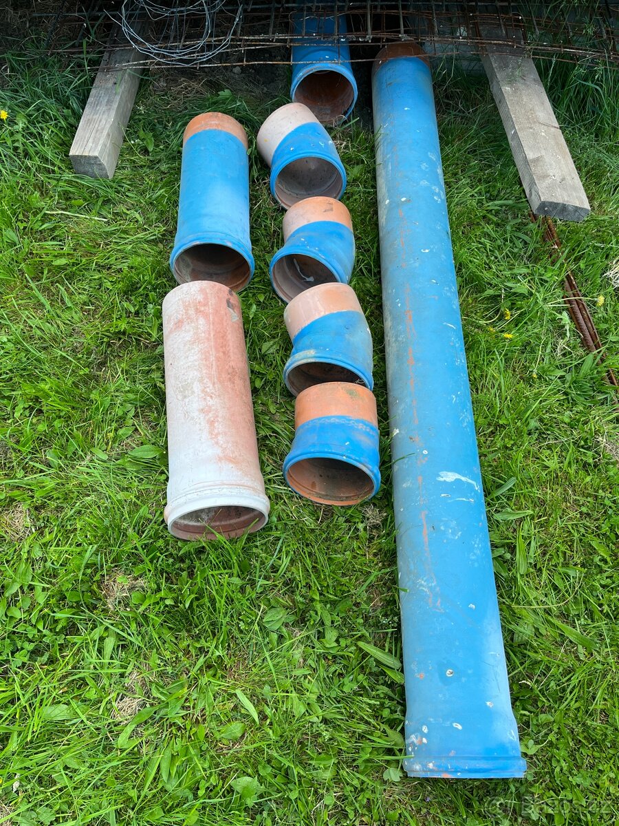 KG trubky, kolena 200mm