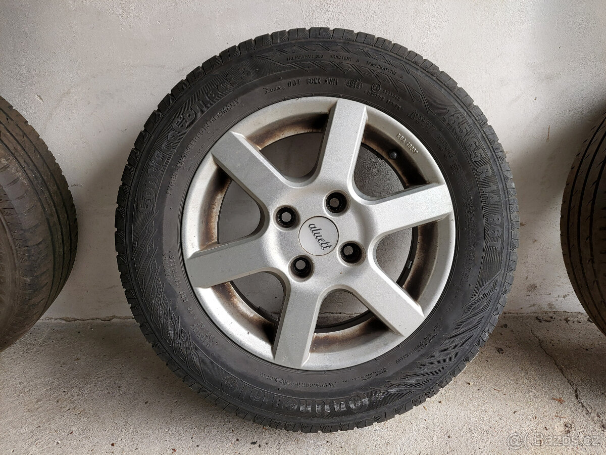 Sada letních kol Continental 185/65 R14 86T (Ford Focus)